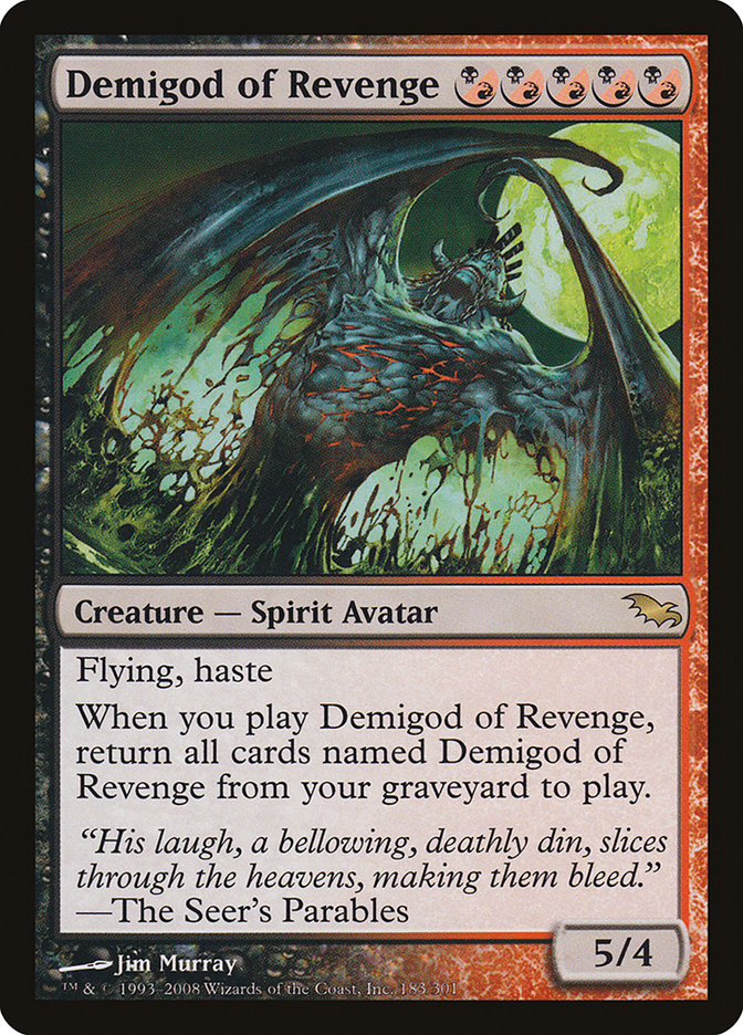 Demigod of Revenge [Shadowmoor] | Tables and Towers