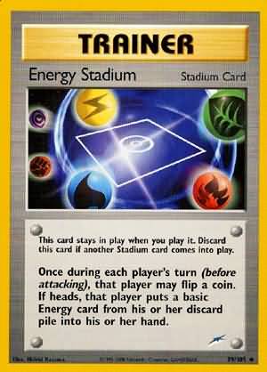 Energy Stadium (99/105) [Neo Destiny Unlimited] | Tables and Towers