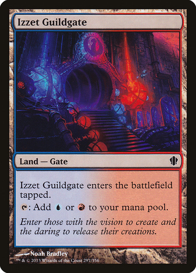 Izzet Guildgate [Commander 2013] | Tables and Towers