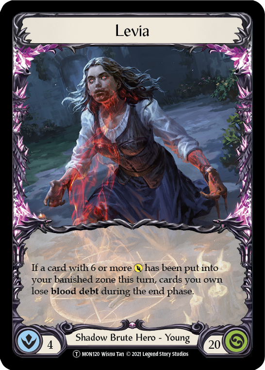 Levia, Shadowborn Abomination // Levia [U-MON119 // U-MON120] (Monarch Unlimited)  Unlimited Normal | Tables and Towers