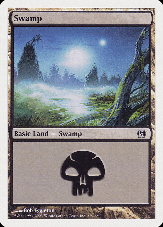 Swamp (339) [Eighth Edition] | Tables and Towers
