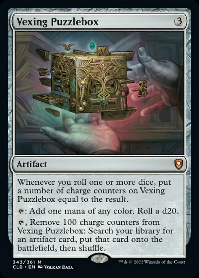 Vexing Puzzlebox [Commander Legends: Battle for Baldur's Gate] | Tables and Towers