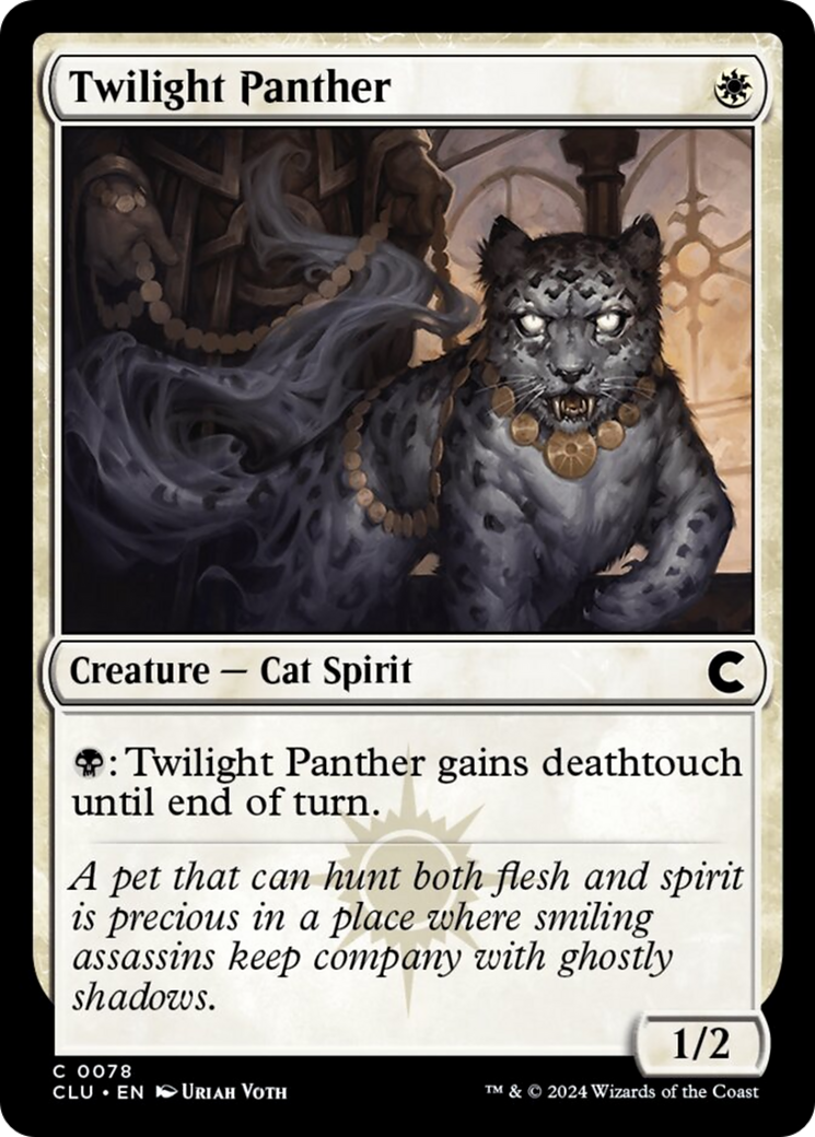 Twilight Panther [Ravnica: Clue Edition] | Tables and Towers