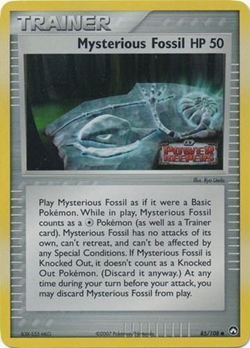 Mysterious Fossil (85/108) (Stamped) [EX: Power Keepers] | Tables and Towers