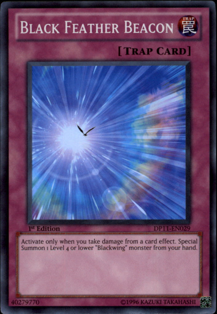 Black Feather Beacon [DP11-EN029] Super Rare | Tables and Towers