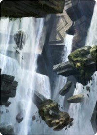 Island 1 Art Card [Zendikar Rising Art Series] | Tables and Towers