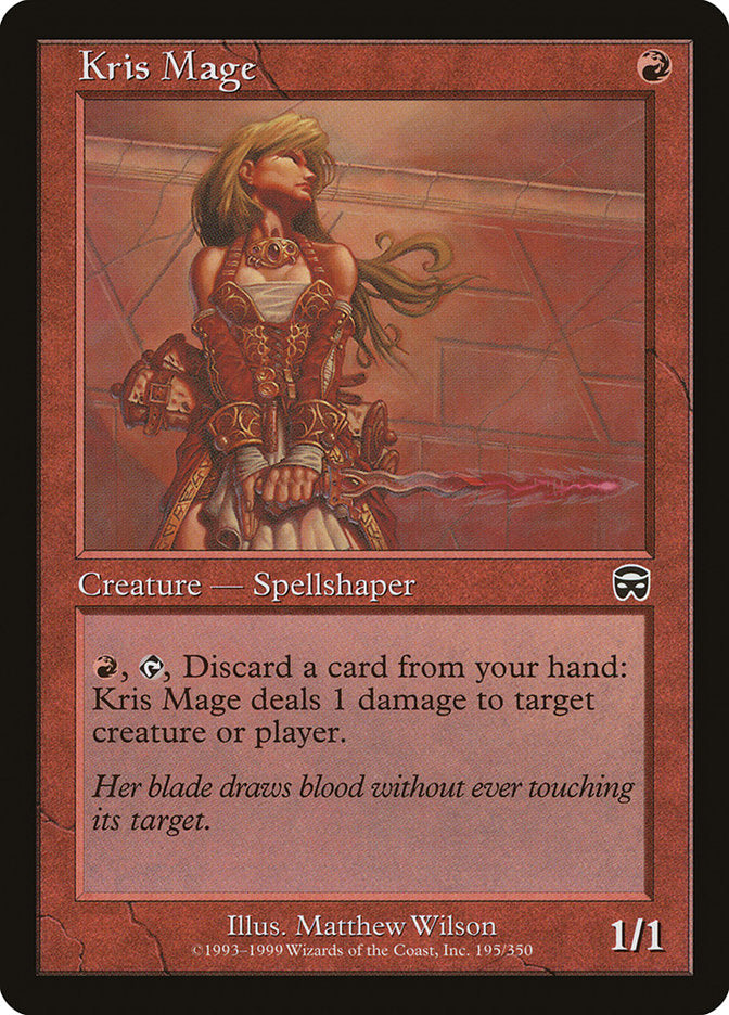 Kris Mage [Mercadian Masques] | Tables and Towers