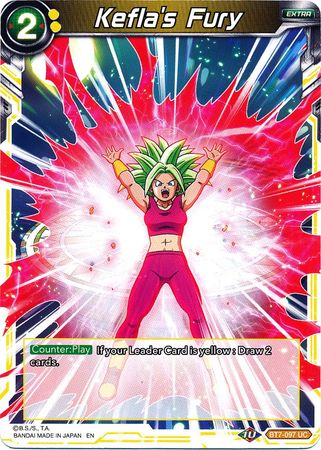 Kefla's Fury (BT7-097) [Assault of the Saiyans] | Tables and Towers