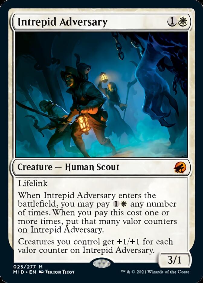 Intrepid Adversary [Innistrad: Midnight Hunt] | Tables and Towers