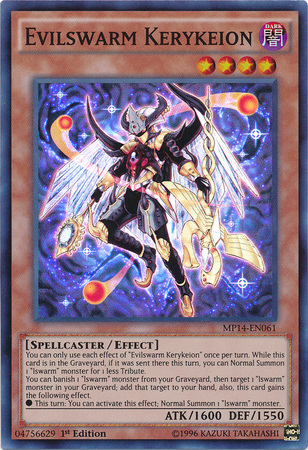 Evilswarm Kerykeion [MP14-EN061] Super Rare | Tables and Towers