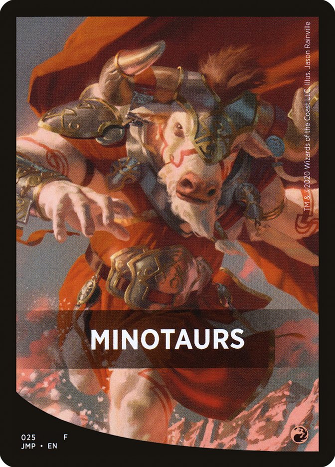 Minotaurs Theme Card [Jumpstart Front Cards] | Tables and Towers