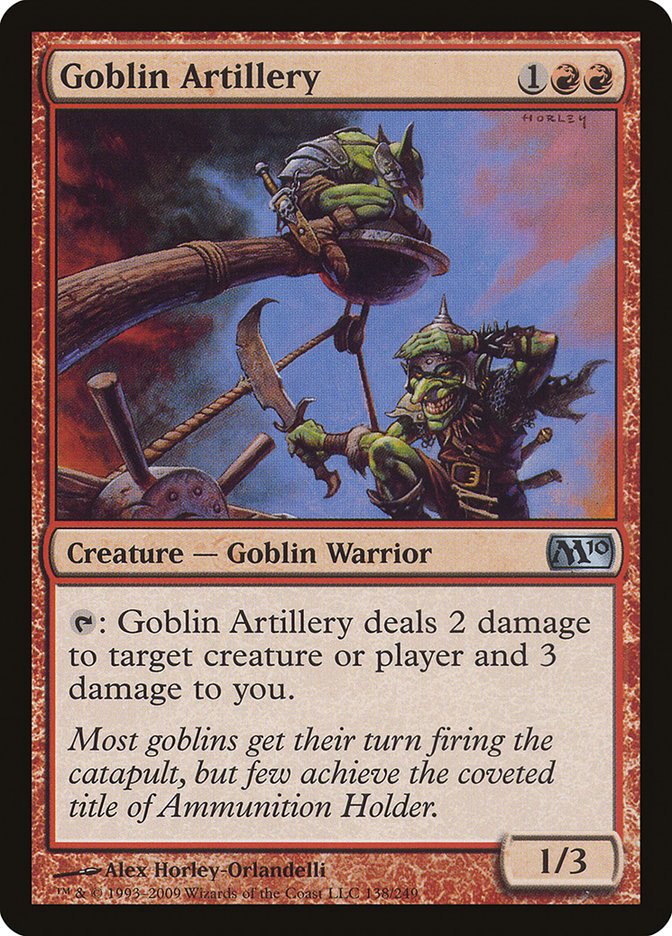 Goblin Artillery [Magic 2010] | Tables and Towers