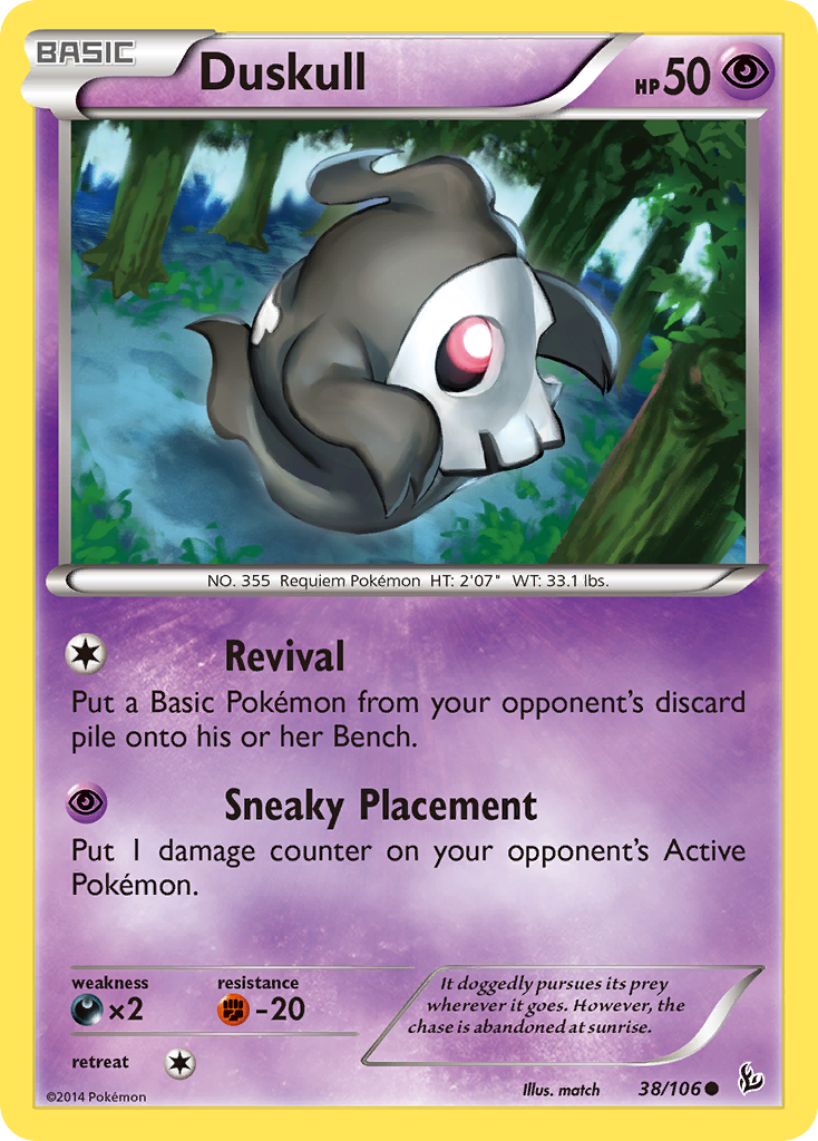 Duskull (38/106) [XY: Flashfire] | Tables and Towers