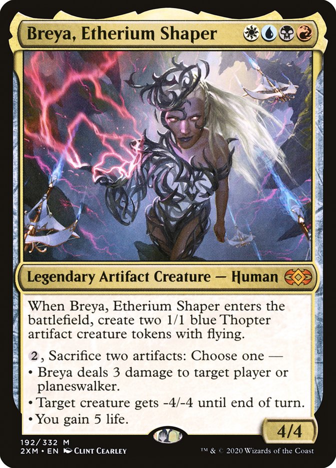 Breya, Etherium Shaper [Double Masters] | Tables and Towers