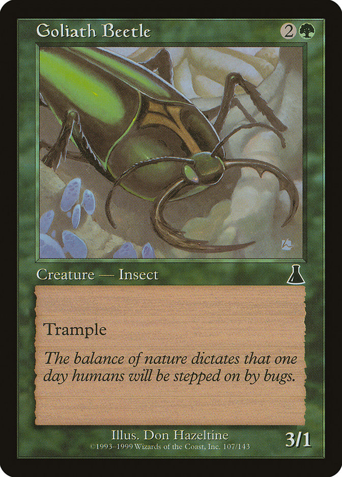 Goliath Beetle [Urza's Destiny] | Tables and Towers