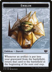 Daretti, Scrap Savant Emblem // Tuktuk the Returned Double-Sided Token [Commander 2014 Tokens] | Tables and Towers