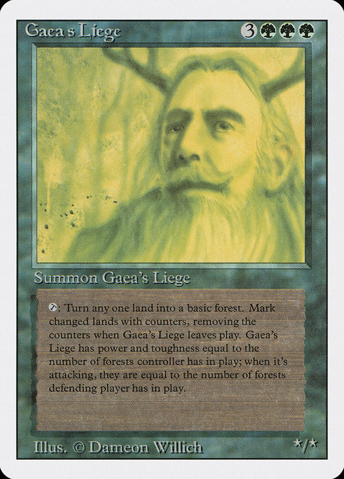 Gaea's Liege [Revised Edition] | Tables and Towers