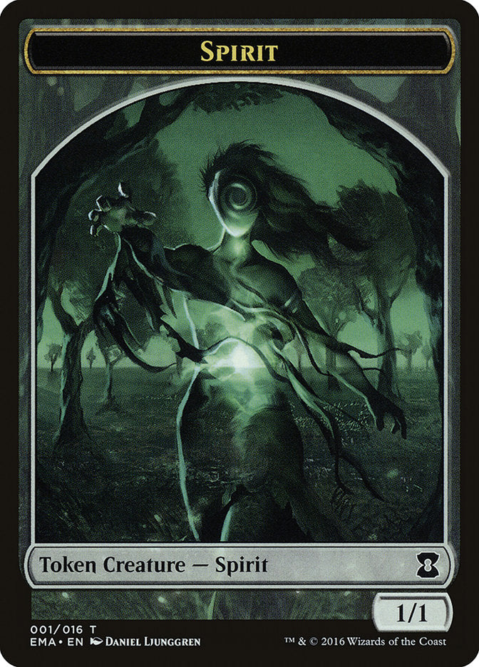 Spirit Token (001/016) [Eternal Masters Tokens] | Tables and Towers