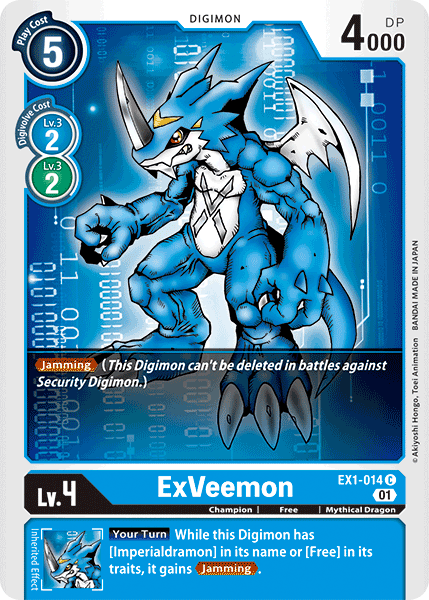 ExVeemon [EX1-014] [Classic Collection] | Tables and Towers