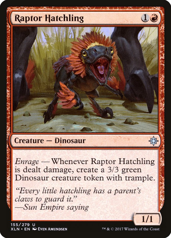 Raptor Hatchling [Ixalan] | Tables and Towers