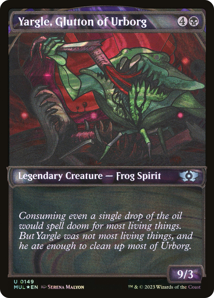 Yargle, Glutton of Urborg (Halo Foil) [Multiverse Legends] | Tables and Towers