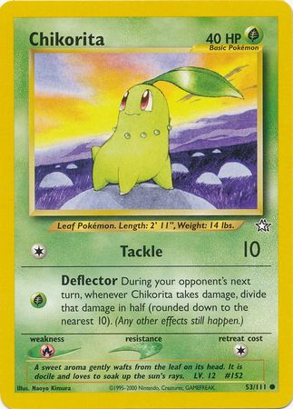 Chikorita (53/111) [Neo Genesis Unlimited] | Tables and Towers