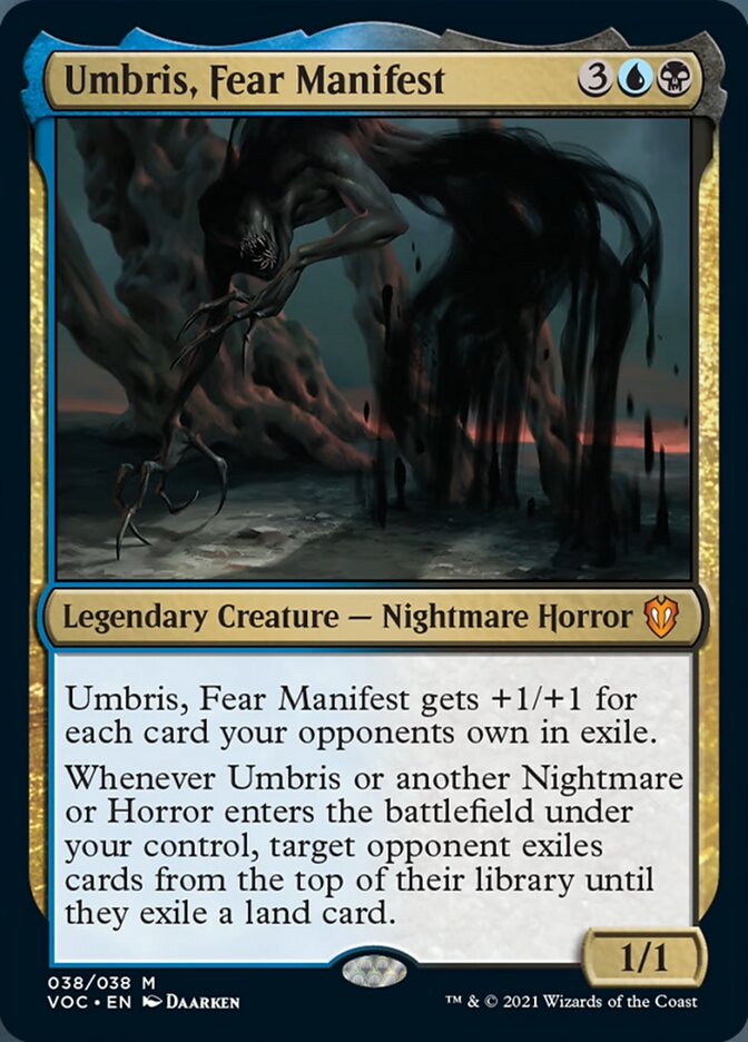 Umbris, Fear Manifest [Innistrad: Crimson Vow Commander] | Tables and Towers