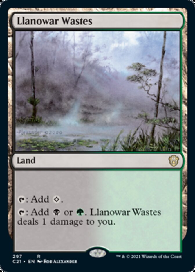 Llanowar Wastes [Commander 2021] | Tables and Towers