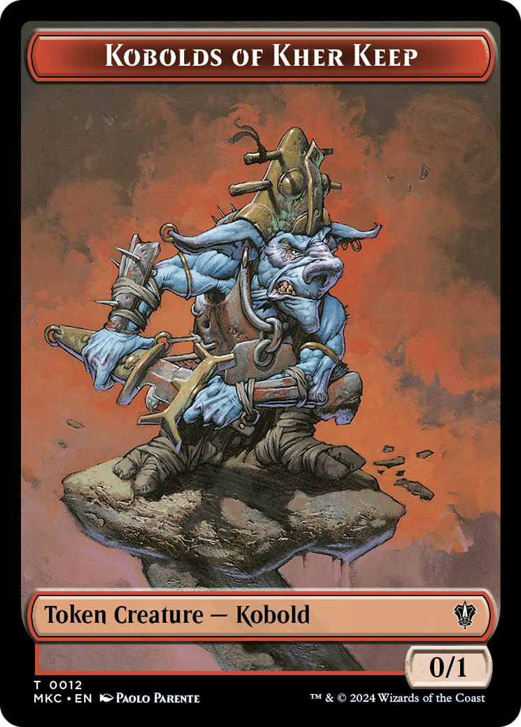 Soldier // Kobolds of Kher Keep Double-Sided Token [Murders at Karlov Manor Commander Tokens] | Tables and Towers