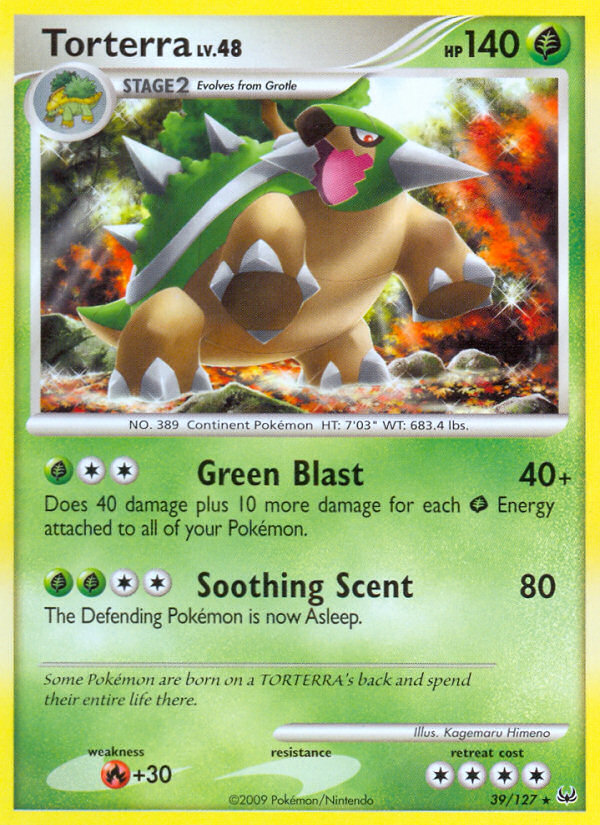 Torterra (39/127) [Platinum: Base Set] | Tables and Towers