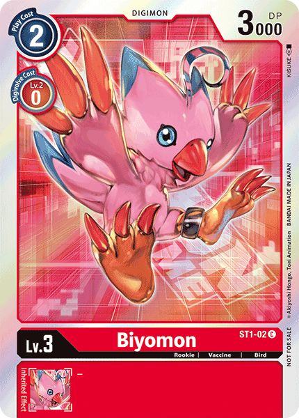 Biyomon [ST1-02] (Event Pack) [Starter Deck: Gaia Red Promos] | Tables and Towers