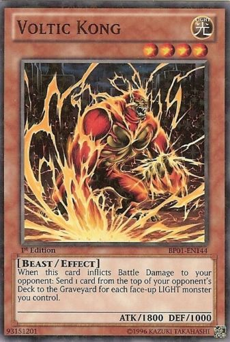 Voltic Kong [BP01-EN144] Starfoil Rare | Tables and Towers