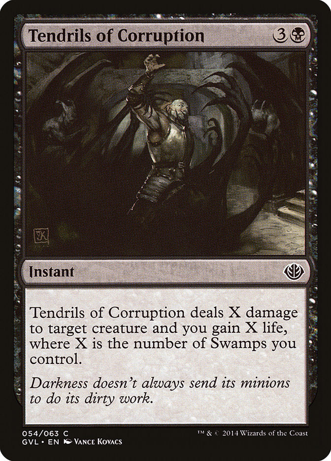 Tendrils of Corruption (Garruk vs. Liliana) [Duel Decks Anthology] | Tables and Towers