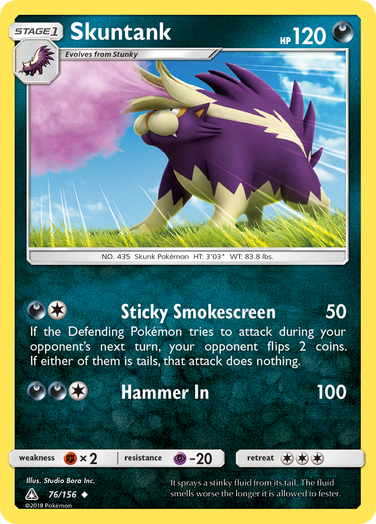 Skuntank (76/156) [Sun & Moon: Ultra Prism] | Tables and Towers