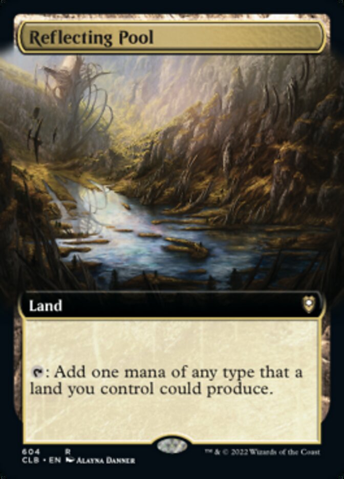 Reflecting Pool (Extended Art) [Commander Legends: Battle for Baldur's Gate] | Tables and Towers