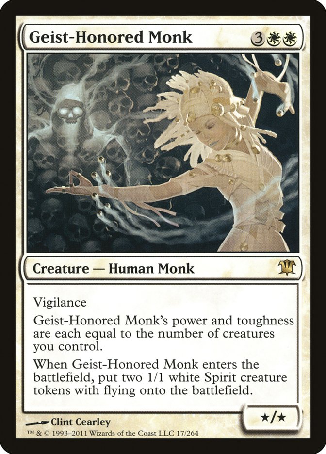 Geist-Honored Monk [Innistrad] | Tables and Towers