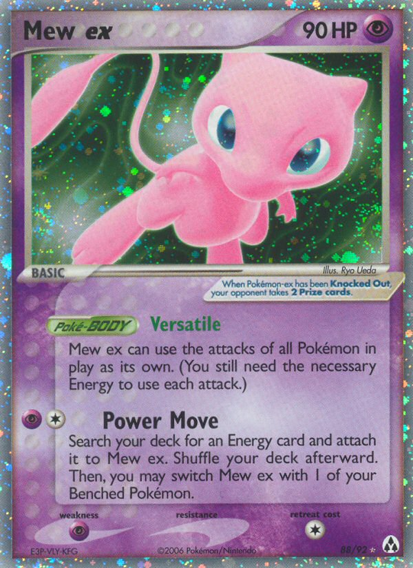 Mew ex (88/92) [EX: Legend Maker] | Tables and Towers