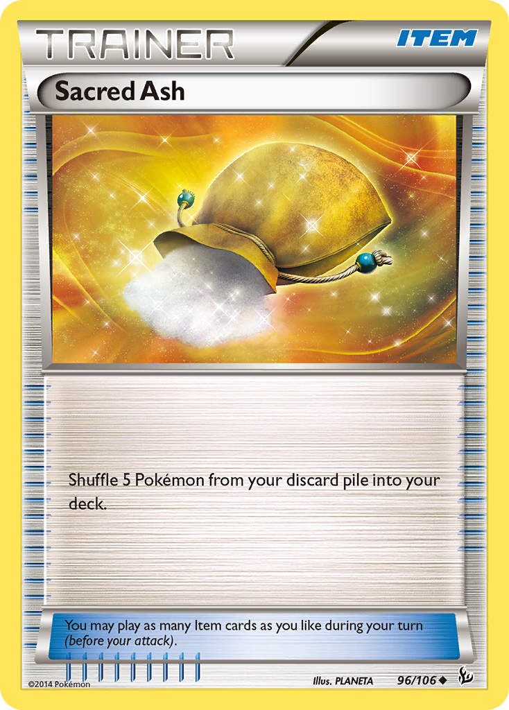 Sacred Ash (96/106) [XY: Flashfire] | Tables and Towers