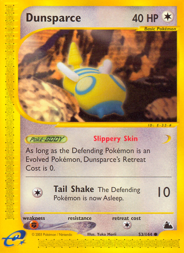 Dunsparce (53/144) [Skyridge] | Tables and Towers