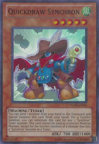 Quickdraw Synchron [TU06-EN005] Super Rare | Tables and Towers