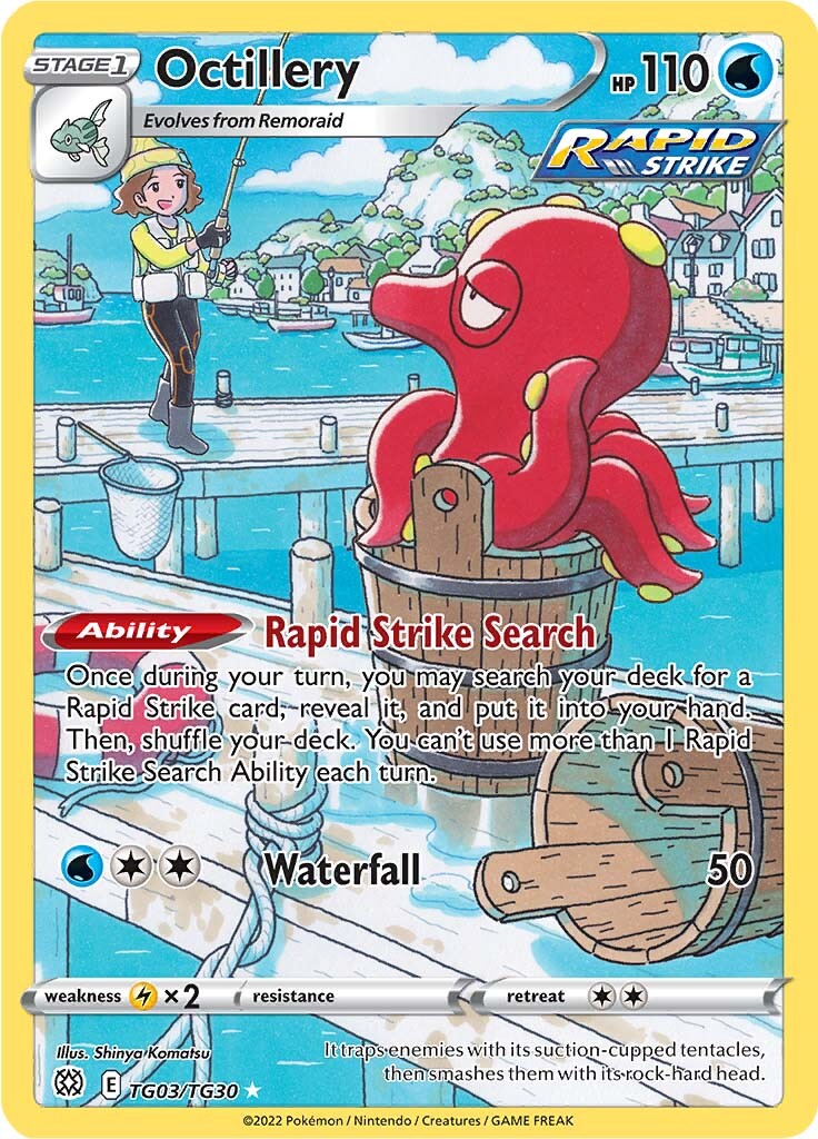 Octillery (TG03/TG30) [Sword & Shield: Brilliant Stars] | Tables and Towers