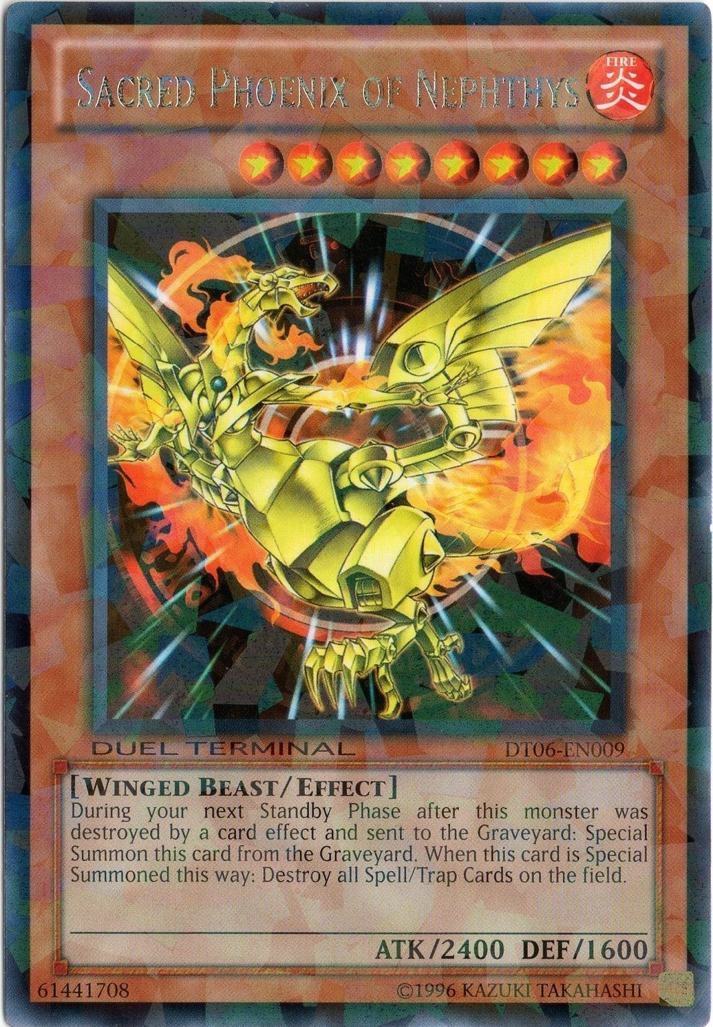 Sacred Phoenix of Nephthys [DT06-EN009] Rare | Tables and Towers