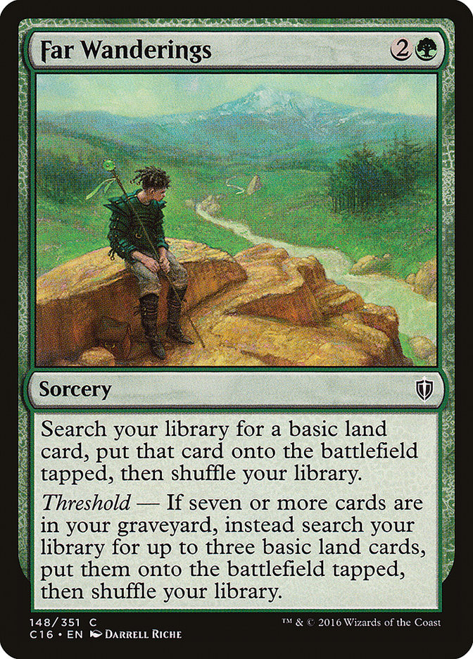 Far Wanderings [Commander 2016] | Tables and Towers