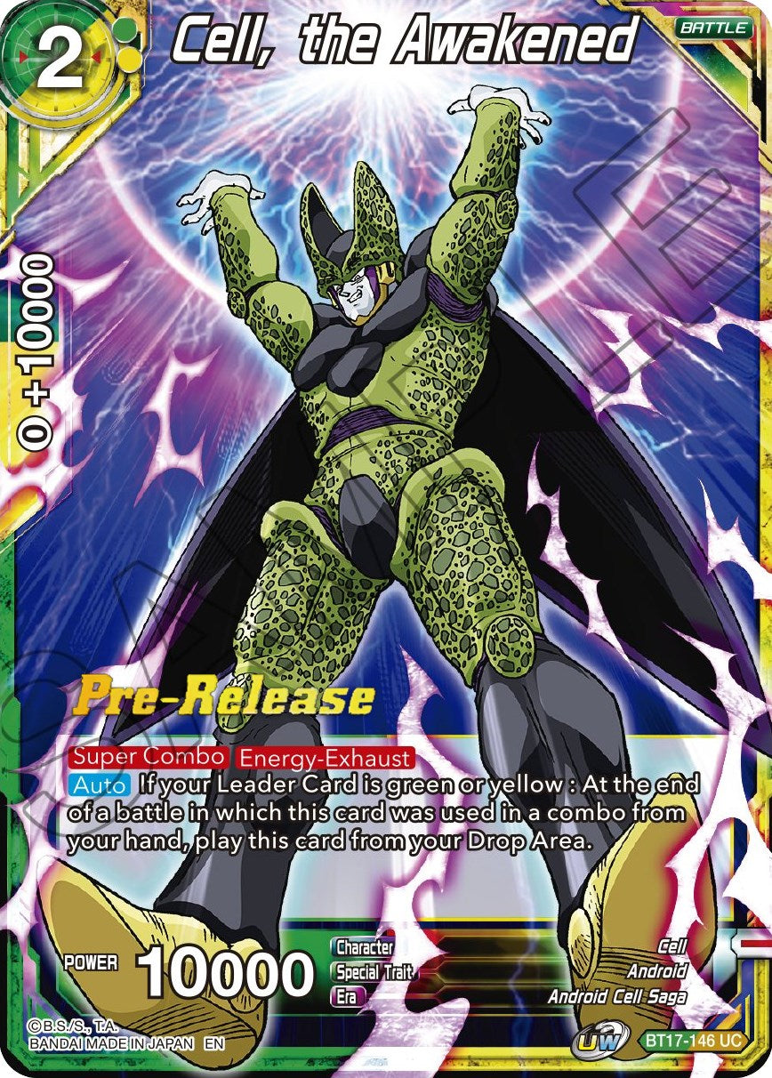 Cell, the Awakened (BT17-146) [Ultimate Squad Prerelease Promos] | Tables and Towers