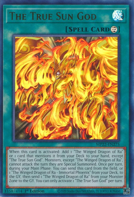 The True Sun God [MP22-EN275] Ultra Rare | Tables and Towers