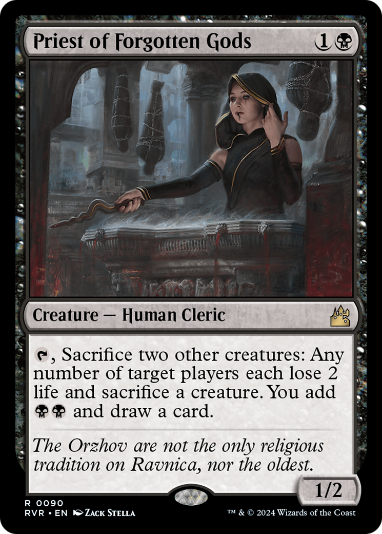 Priest of Forgotten Gods [Ravnica Remastered] | Tables and Towers