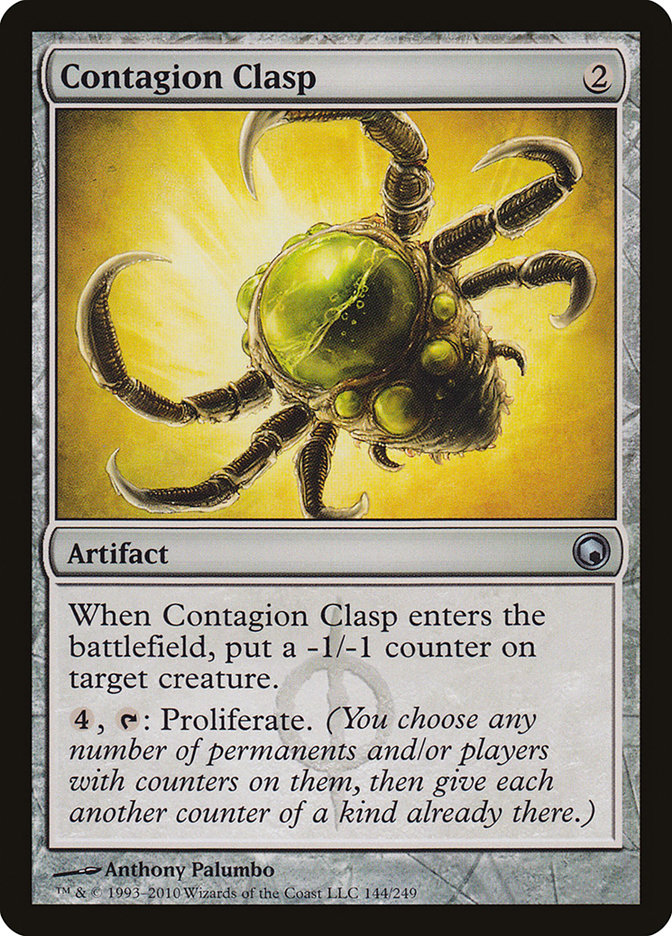 Contagion Clasp [Scars of Mirrodin] | Tables and Towers