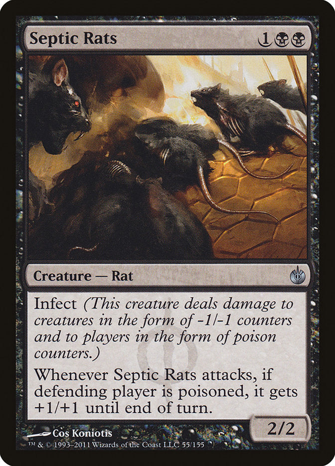 Septic Rats [Mirrodin Besieged] | Tables and Towers