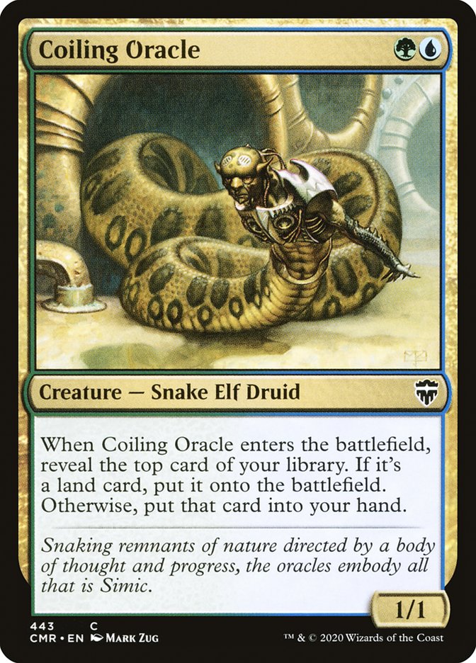 Coiling Oracle [Commander Legends] | Tables and Towers