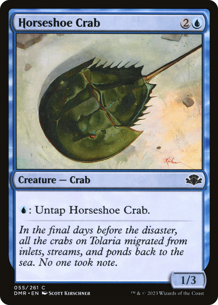 Horseshoe Crab [Dominaria Remastered] | Tables and Towers